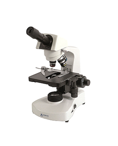 Microscopio Monocular Acromático Mod Bm-117 Objetivos 4 -  10 -  40X -  100X, Revolver Cuádruple Oculares 10X Platina, Condensador, Enfoque, Iluminación Y Acc.