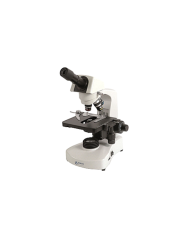 Microscopio Monocular Acromático Mod Bm-117 Objetivos 4 -  10 -  40X -  100X, Revolver Cuádruple Oculares 10X Platina, Condensador, Enfoque, Iluminación Y Acc.