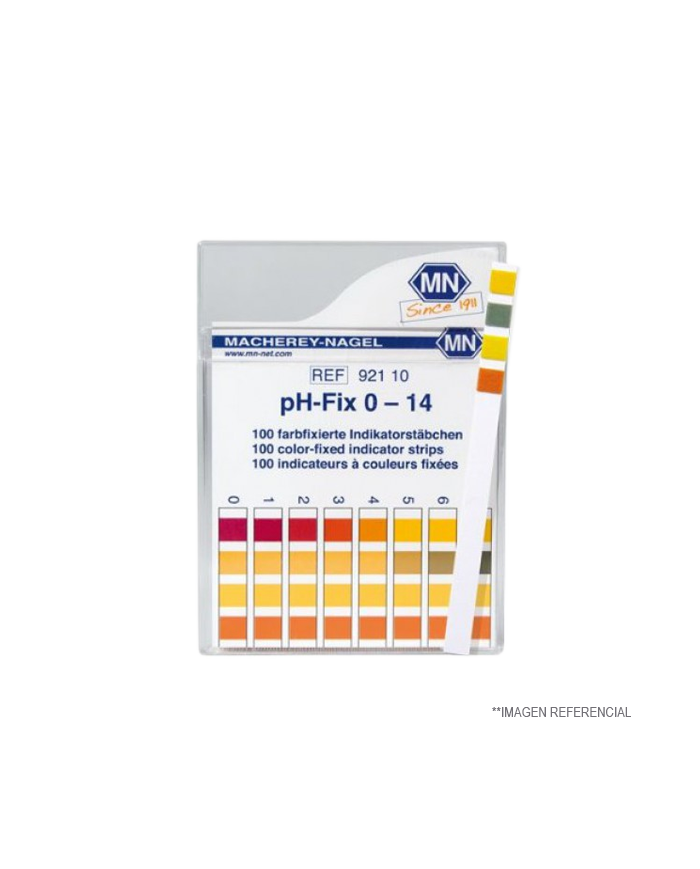 Papel Indicador Universal. pH-Fix 0-14. en varillas. 4 indicadores