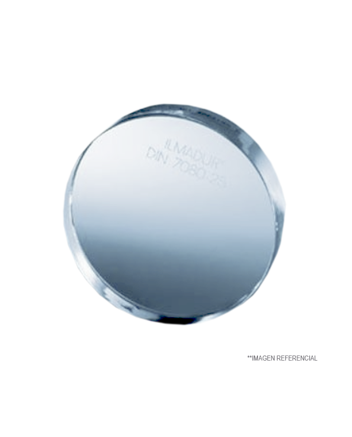 Visor vidrio borosilicato. diam x espesor en mm. 63 x 8. apertura inspeccion 48 mm. presion m‡xima permisible 150 psi