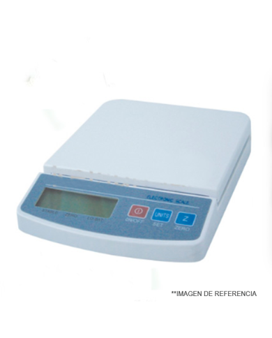 Balanza digital electronica - economica - 2500 gr - 0.5 gr. adaptador y pilas