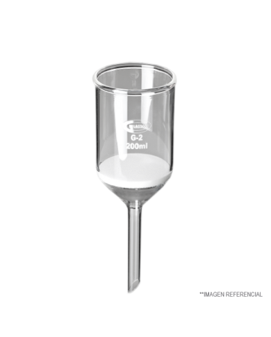Embudo Filtrante P1. 80 ml. diam 40 mm