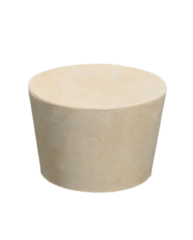 Tapon goma solida 0: 17x13x24 (161 unid x kilo)
