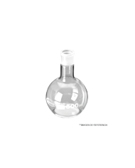 Matraz balon f/plano. esmerilado central Volumen 50 ml. NS 24/40