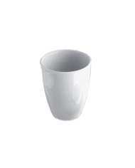 Crisol de porcelana economico. 40 ml. 48 mm diam x 42 mm alto