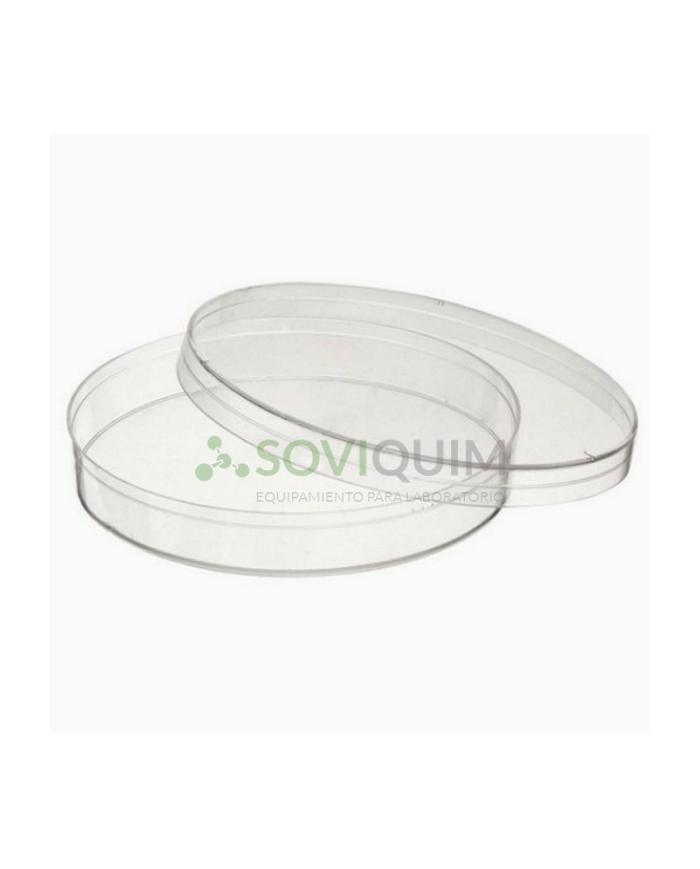 Placa Petri plastica 150mmx15mm, EO., BOLSA DE 10 unidades