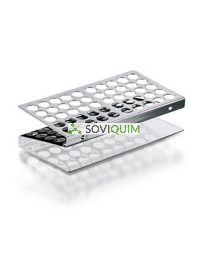 Gradilla Inox P/Tubos Usbeck