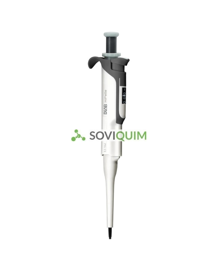 Micropipeta Hipette completamente autoclavable 0.5 a 10ul