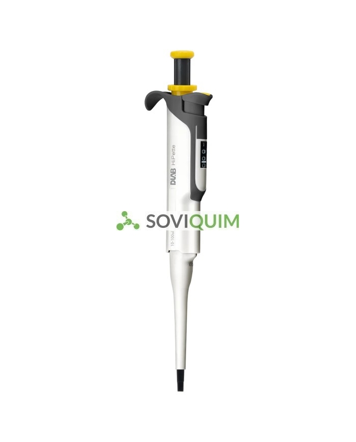 Micropipeta Hipette completamente autoclavable 10 a 100ul