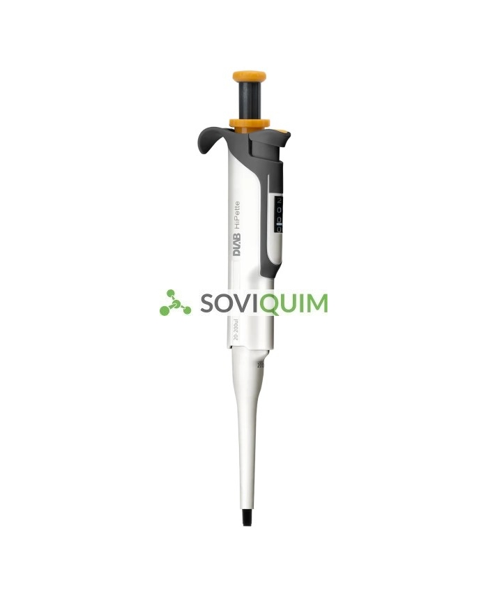 Micropipeta Hipette completamente autoclavable 20 a 200ul