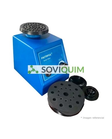 Vortex Mixer XH-D, 1000-2800 rpm, 30W, IP21, 4,5 Kg, incluye accesorios