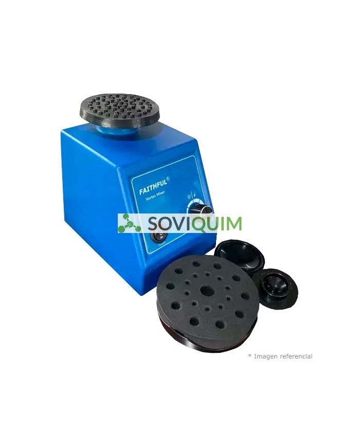 Vortex Mixer XH-D, 1000-2800 rpm, 30W, IP21, 4,5 Kg, incluye accesorios