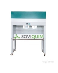 Gabinete de flujo laminar vertical, clase 100, un operador, 92 cm, controlador