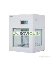 Mini gabinete de flujo laminar vertical, clase 100, 48 cm