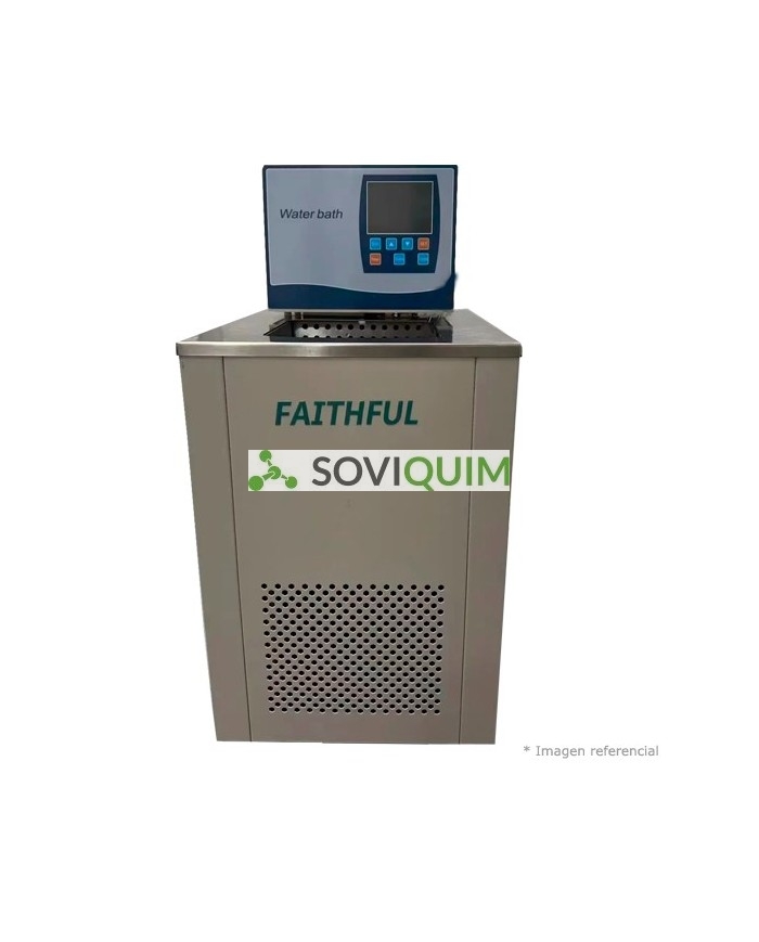 Baño de Circulación de Baja Temperatura, -20 - 100 °C, dimensiones tanque 420x330x230 mm, bomba 13 Lt/min