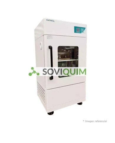SHAKER CON INCUBACIÓN VERTICAL 175 Lts,  (60X100ML Ó 36X250ML Ó 24X500ML Ó 16X 1L), RT 5 - 65 °C, 20-350 rpm, 600 Watts