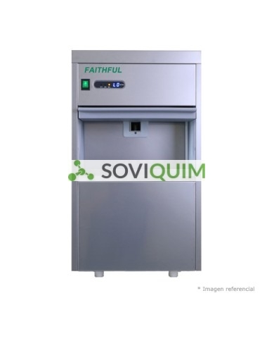 Máquina de Hielo, 100 Kg/24 h, capacidad de almacenamiento 40 Kg