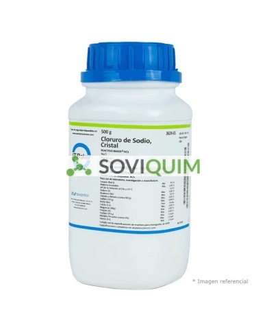Cloruro de sodio crist. Ra 500 gr