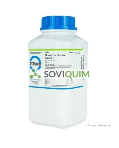 Cloruro de sodio crist.Ra 2.5 Kg