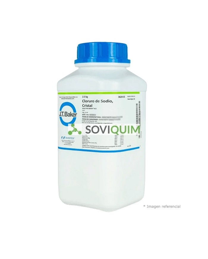 Cloruro de sodio crist.Ra 2.5 Kg