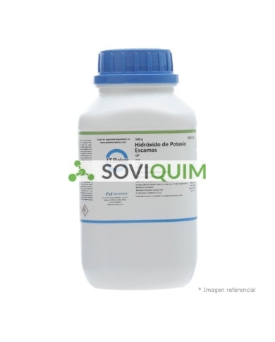 Hidroxido de potasio esc. 500 Gr