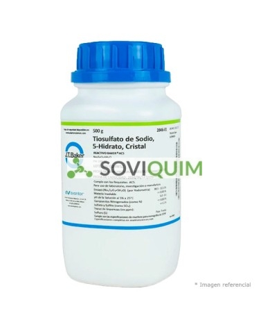 Tiosulfato de sodio 5-hid. 500 Gr